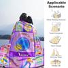 Volleyball Style Personalized Text Blanket Multi-purpose Personalized Blanket Soft Warm Cozy Great for Office Chair Office Seaside Livingroom
