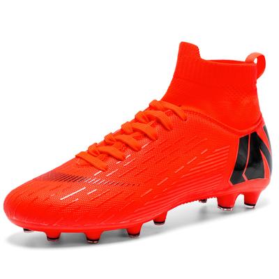 New Male and Female Teenagers Breathable Football Shoes Indoor Grass Sports Shoes