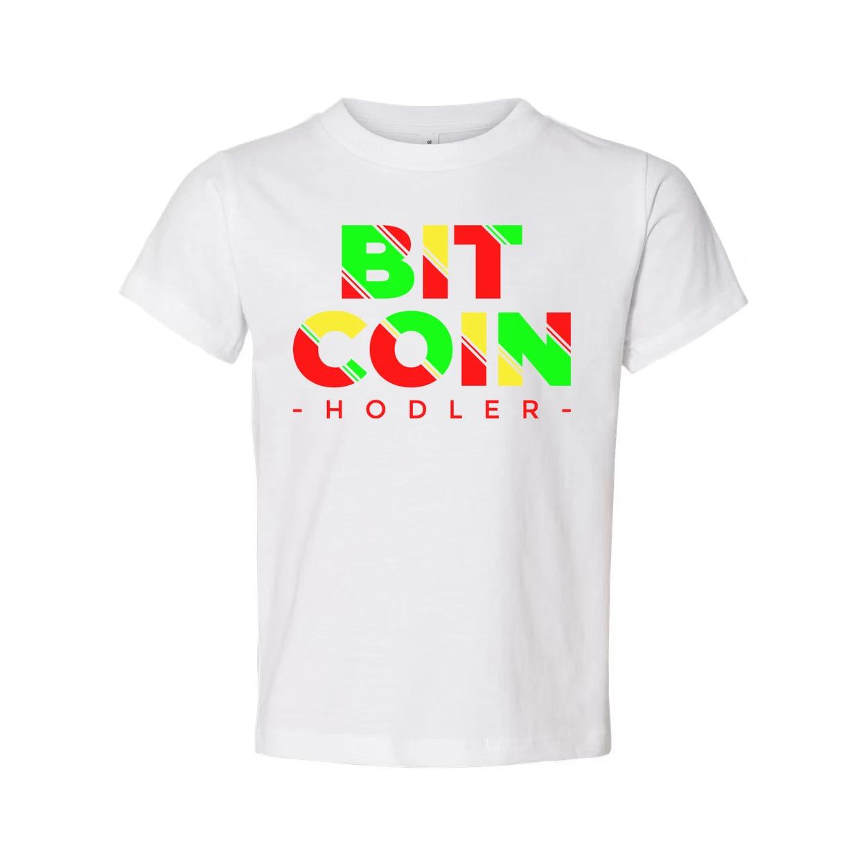 Bitcoin Hodler Graphic T Shirt Unisex With Colorful BTC Design For Crypto Fans W 3XL