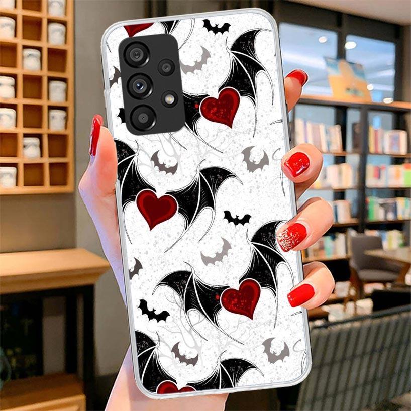 Gothic Vampire Scarlet Art Phone Case For Samsung Galaxy A17 A37 A57 A16 A26 A36 A56 A15 A25 A35 A55 A14 A24 A34 A54 A13 A23 A33