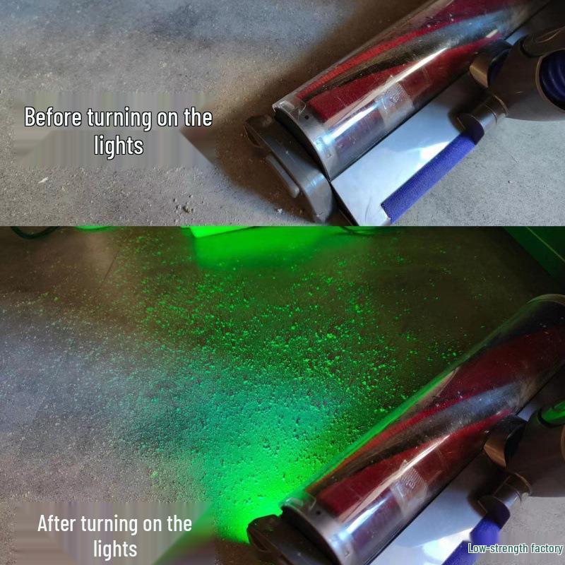 Trådlös dammsugarlampa kompatibel med Dyson för dammdetektering