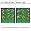 World Cup Football Pattern Blackout Curtain for Boys' Bedroom - High Heat Insulation, Custom Size Available