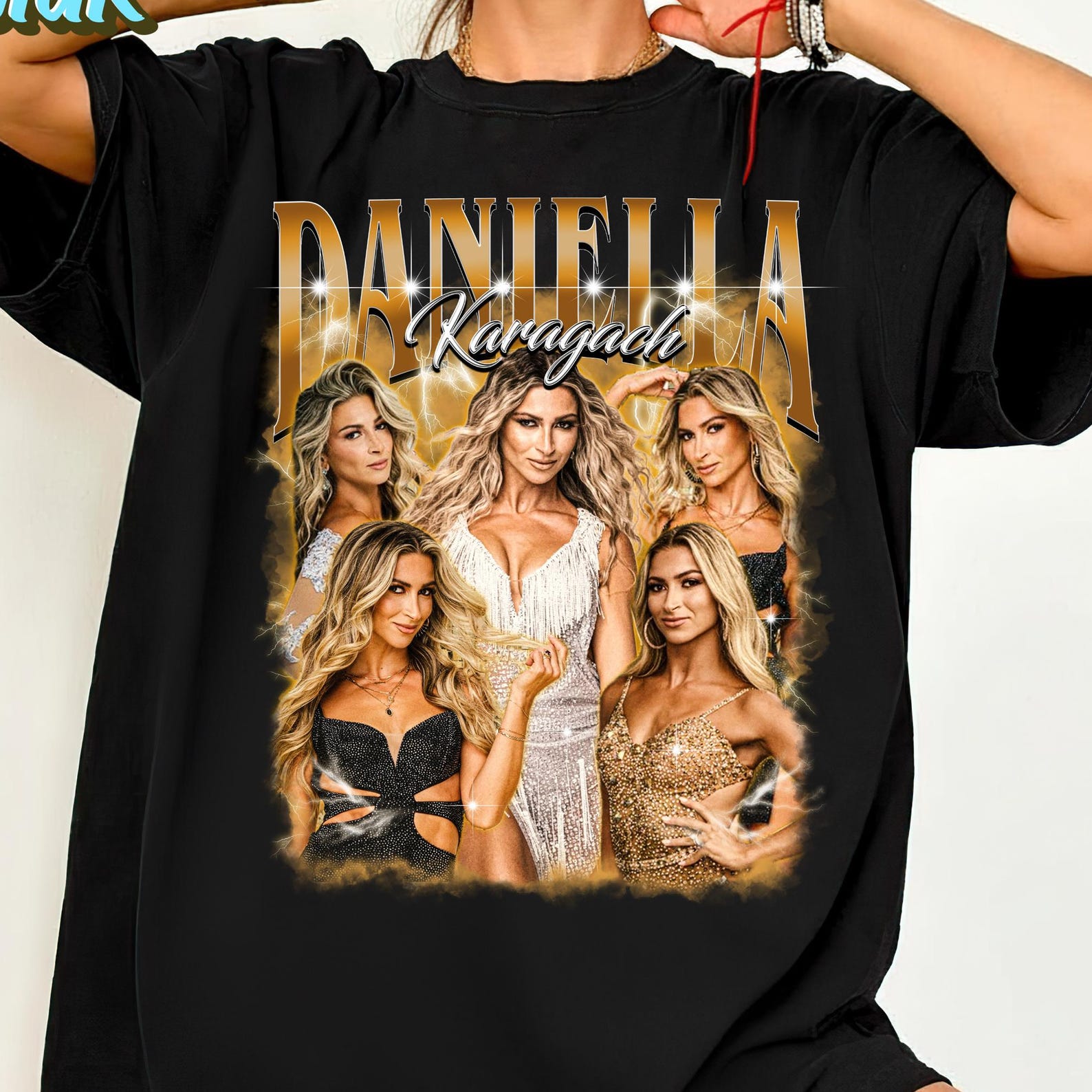 Daniella Karagach Bootleg Vintage T-Shirt, DWTS Bootleg Style Fan Tee, Dancing with the Stars Fans & Pop Culture Lovers Shirt 2XL