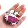 Mini Retractable Portable Ruler Tape Measure Fabric Covered Tailor Ruler Sewing Tools Accessories 1.5M/2M