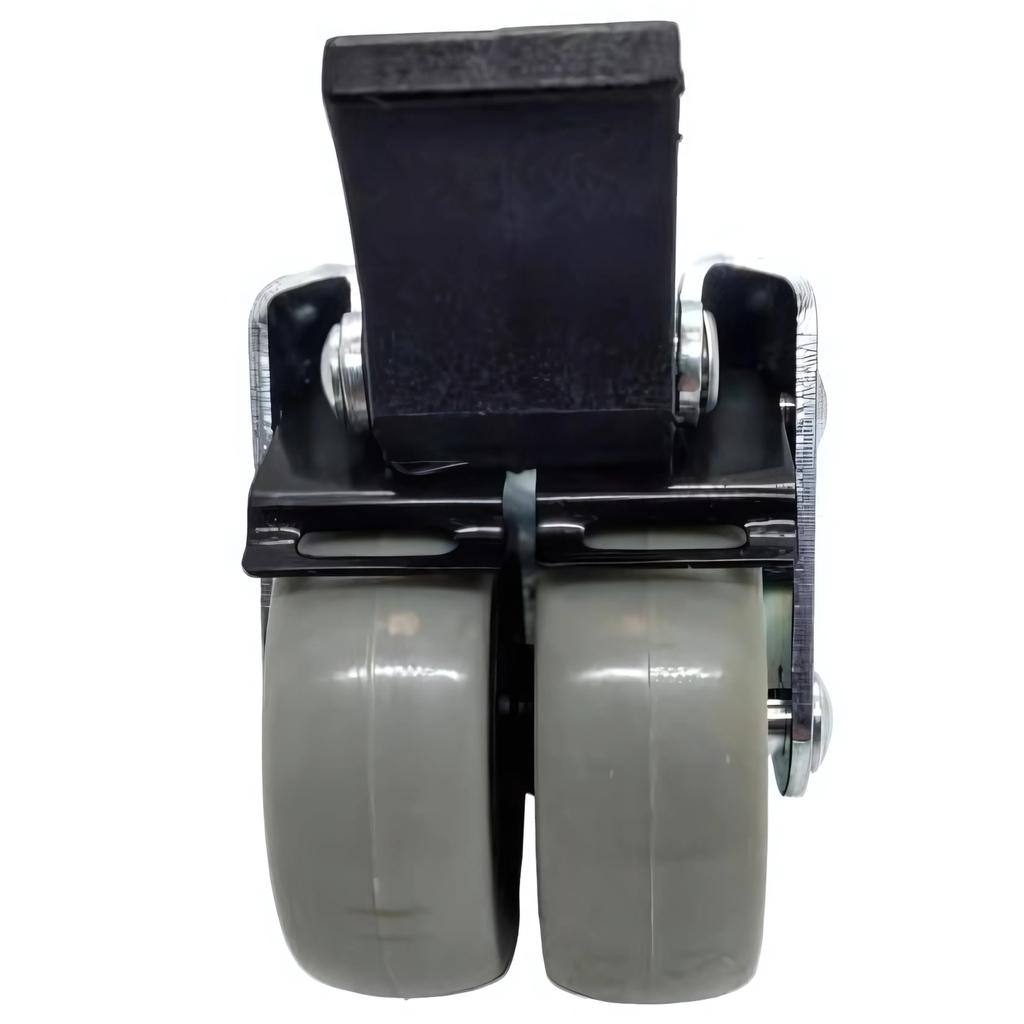Double Swivel Wheel with Brake 50mm 100kg Polyurethane