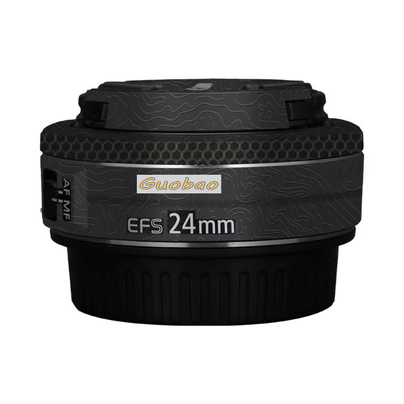 For Canon EF-S 24mm F2.8 STM Lens Decal Skin for Canon EF-S24 F2.8 Lens Cover Film 24 2.8 Protective Sticker for canon 24mm 2.8