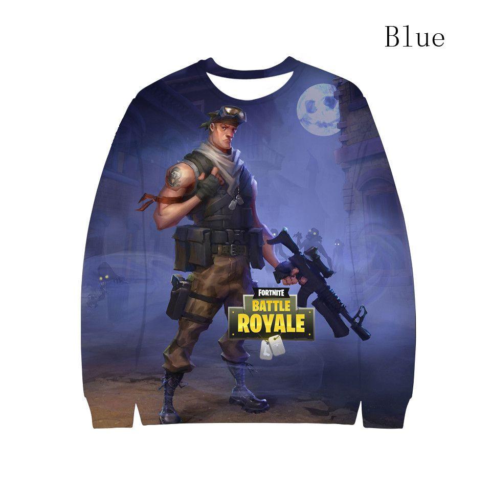 

Game 3d Hot Harajuku Hip Hop Cap Men Women Sweatshirt 3d TagM=US XS синий