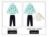 Children's 3-in-1 Ski Suit: Detachable Outdoor/Class Uniform for Primary & Kindergarten