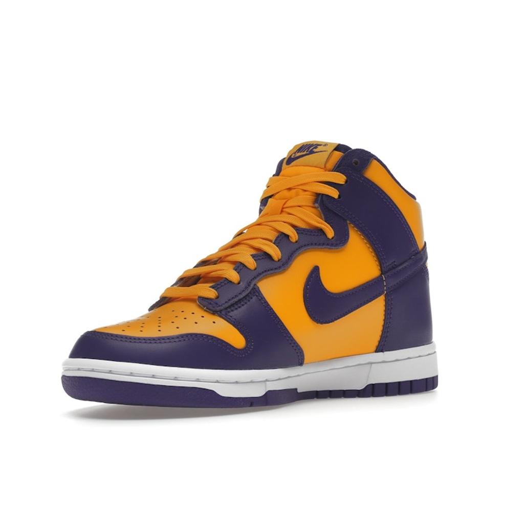 Nike Dunk High Lakers Unisex Sneakers Purple Court-Purple University-Gold DD1399-500