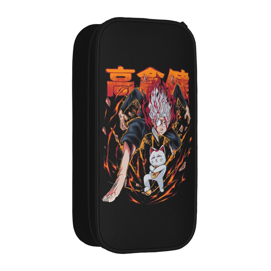 Ken Okarun Dandadan Anime Pencil Cases Pen Holder Bag for Student Large Storage School Supplies Gifts Pencil Box