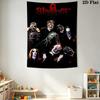 Slipknot Band Wall Tapestry Tapestry Wallmounted Background Cloth Home Decor Homestay Soft Decoration Tapestry Soft