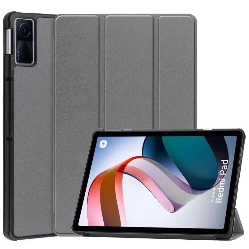 

Чохол для XiaoMi Redmi Pad SE 11 дюймів PU Flip Stand Cover For XiaoMi Redmi Pad 10.6 inch Tablet Case Funda Redmi Pad 10.6 inch сірий