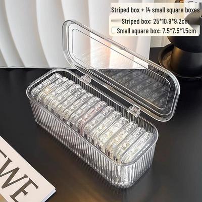 Acrylic Transparent Cosmetics & Stationery Organizer: Pen Holder, Makeup Brush & Nail Art Storage