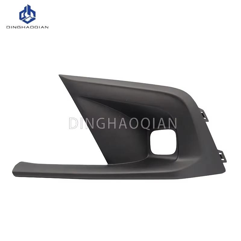 Car Front Fog Light Cover Lower Bumper Black Foglight Hole Grilles Decoration Bezel Fit For Honda Civic 2022 2023