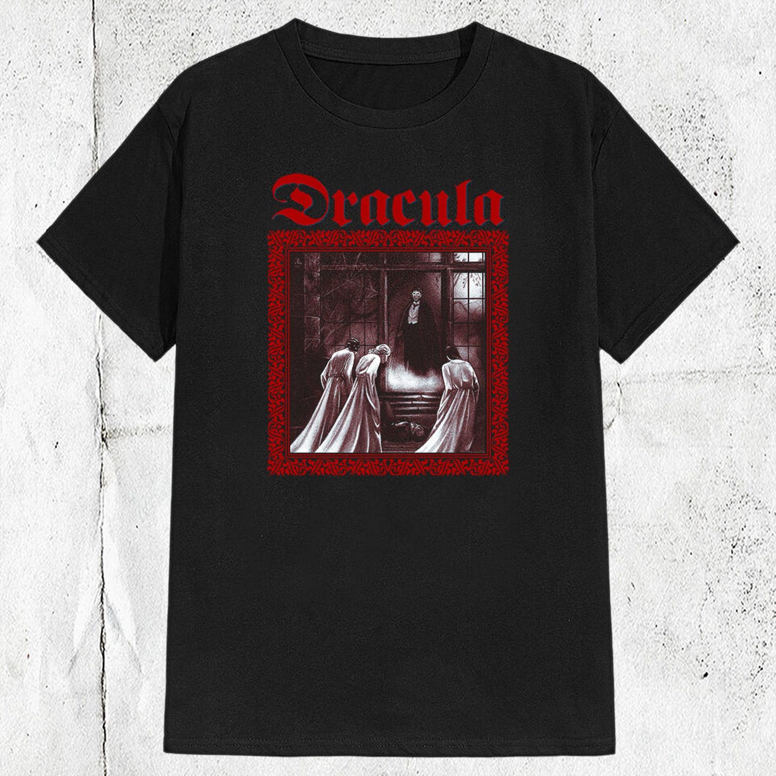 Bela Lugosi Mens Horror Dracula Vampire Halloween Gothic T shirt 2XL