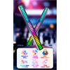 Rechargeable Car Sound Control Rgb Light Decoration Music Rhythm Ambient Lamp X1