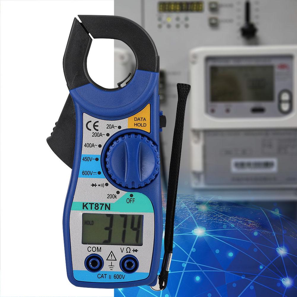 KT87N 600V450V DCAC Digital Clamp Meter 20400A  Ammeter Digital Multimeter with LCD Display