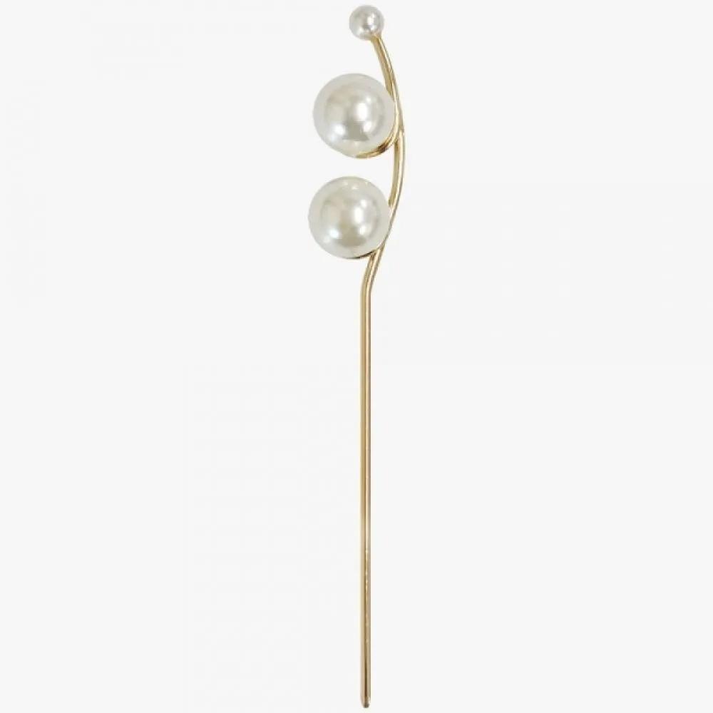 Pearl 2-hole hairpin hair ornament hair ornament back hairpin
