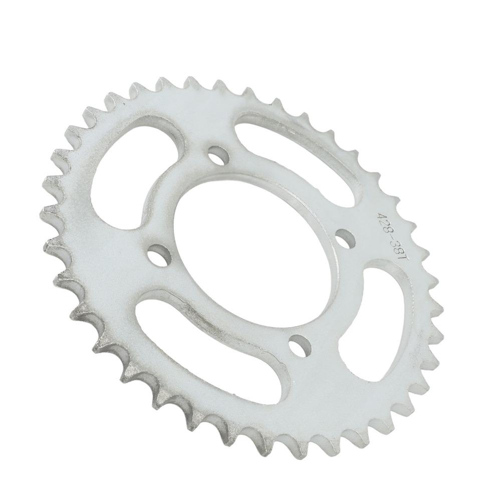 Inner 64mm Rear Chain Sprocket 428 38T Rear Drive Sprocket Durable Rear Sprocket Motorcycles