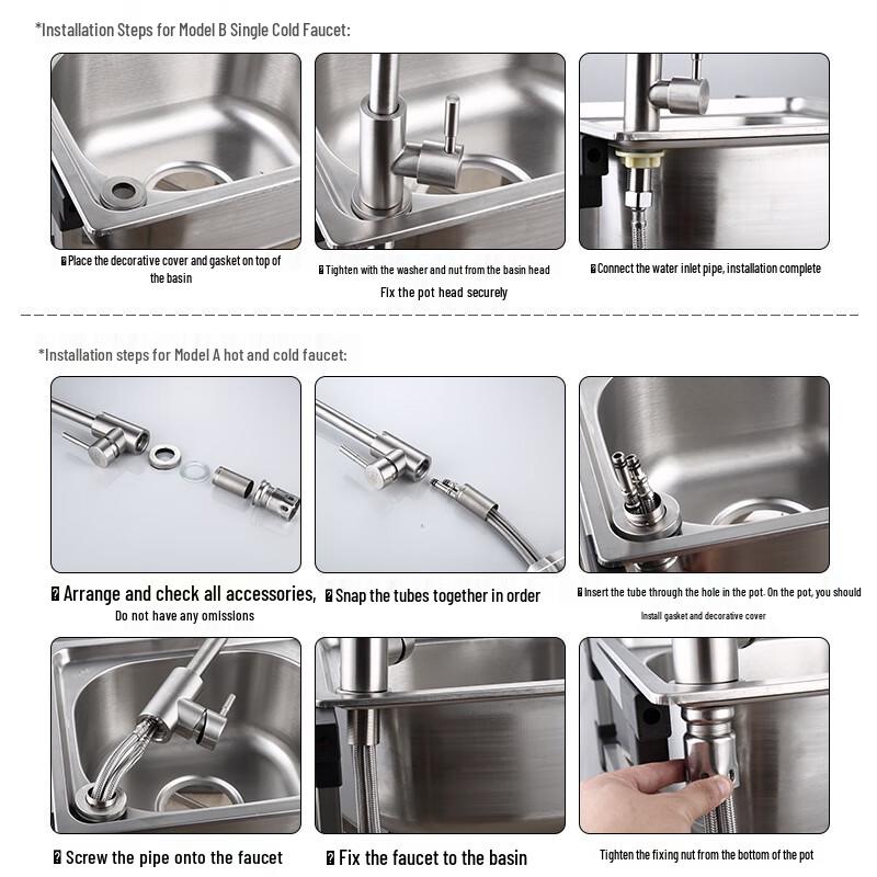 MDNG Rotatable Kitchen Sink Faucet