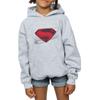 DC Comics Girls Justice League Movie Superman Logo Hoodie