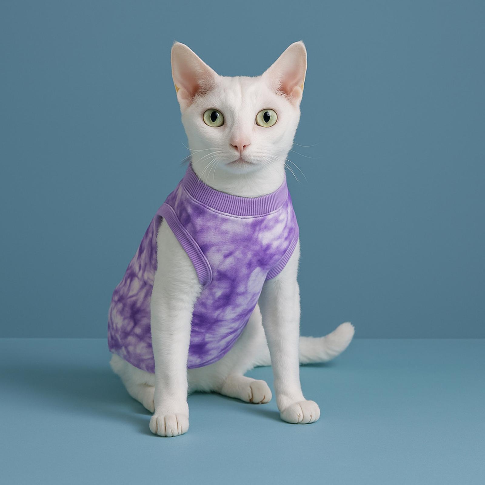 

Восстановительный костюм Восстановительный костюм Е-воротник Для кошек и собак Кожа живота Лизание Пижамная одежда S