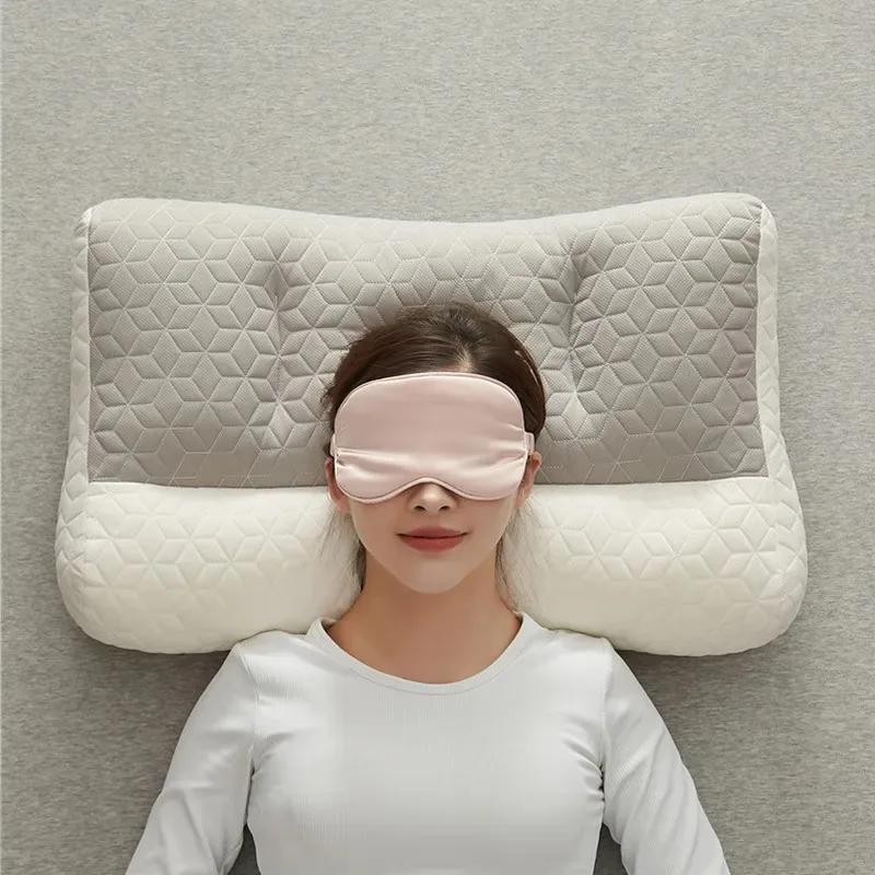 Nackenkissen, Nackenschutz, Korrektur, orthopädisches Kissen, 40 x 70 cm, langsame Rückfederung, weiches Schlafkissen, Entspannung für die Halswirbelsäule von Erwachsenen