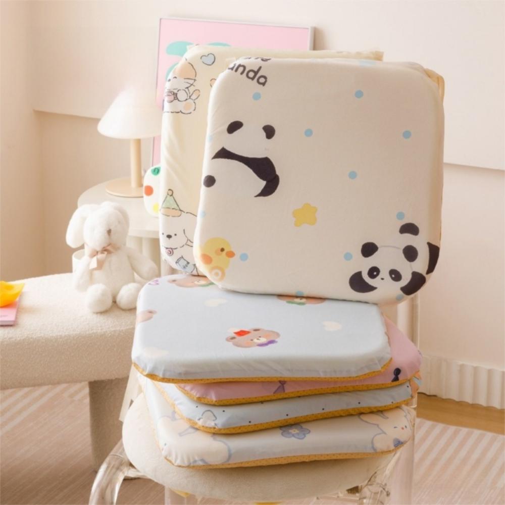 Summer 4cm Thick Memory Foam Cushion Anti-slip Ultra Soft Chair Cushion Removable Washable Seat Cushion for Home Office