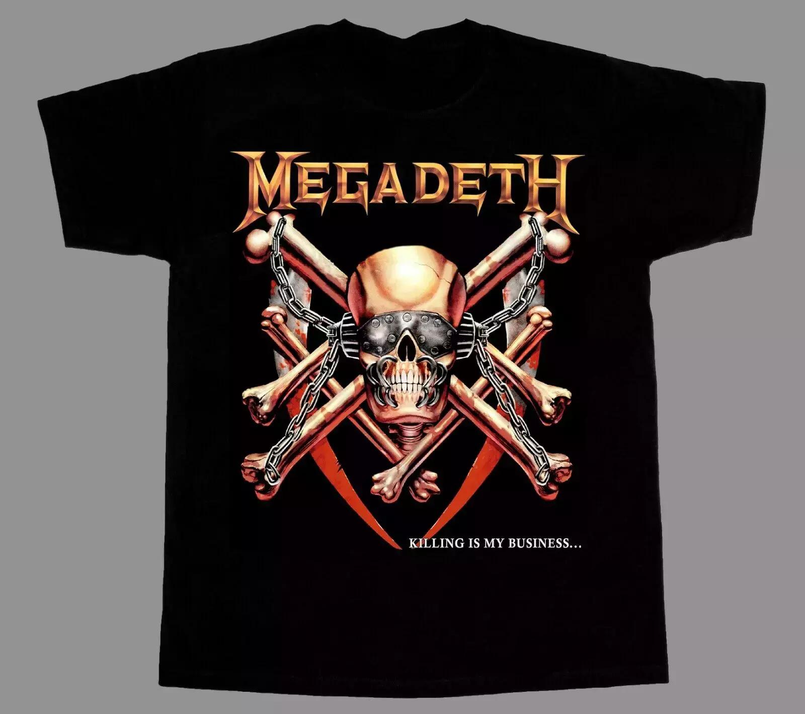 

Футболка с надписью «Megadeth Killing Is My Business» XXXXL