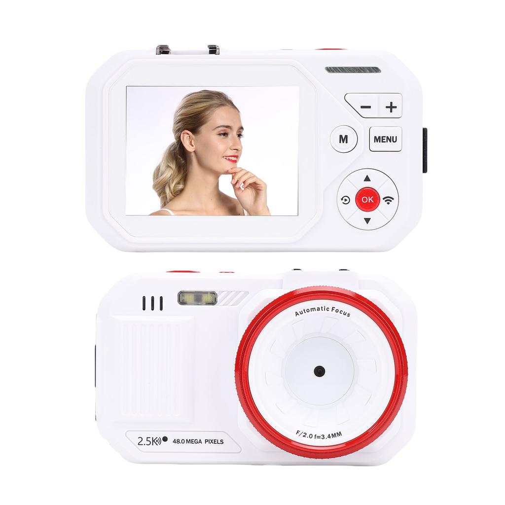Digital Camera 48MP HD 16x Zoom Auto WiFi Digital Video Camera with 2.8 Inch Color Screen for Photography