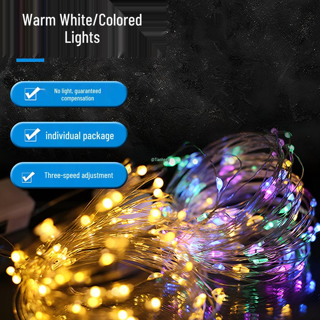 LED Starry Sky Decorative String Lights