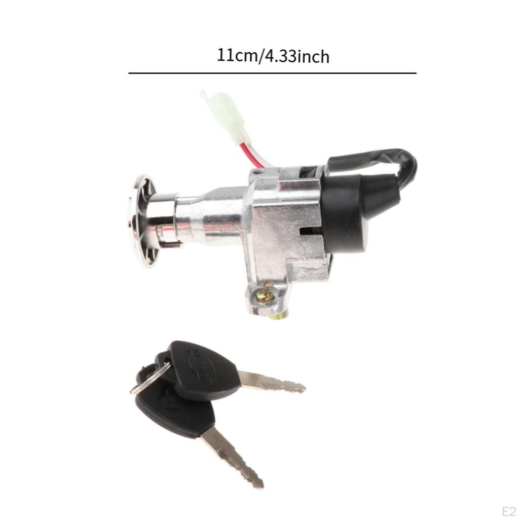 E-Bike Ignition Lock Electric Bike Accessories High Performance Switch Key Set for