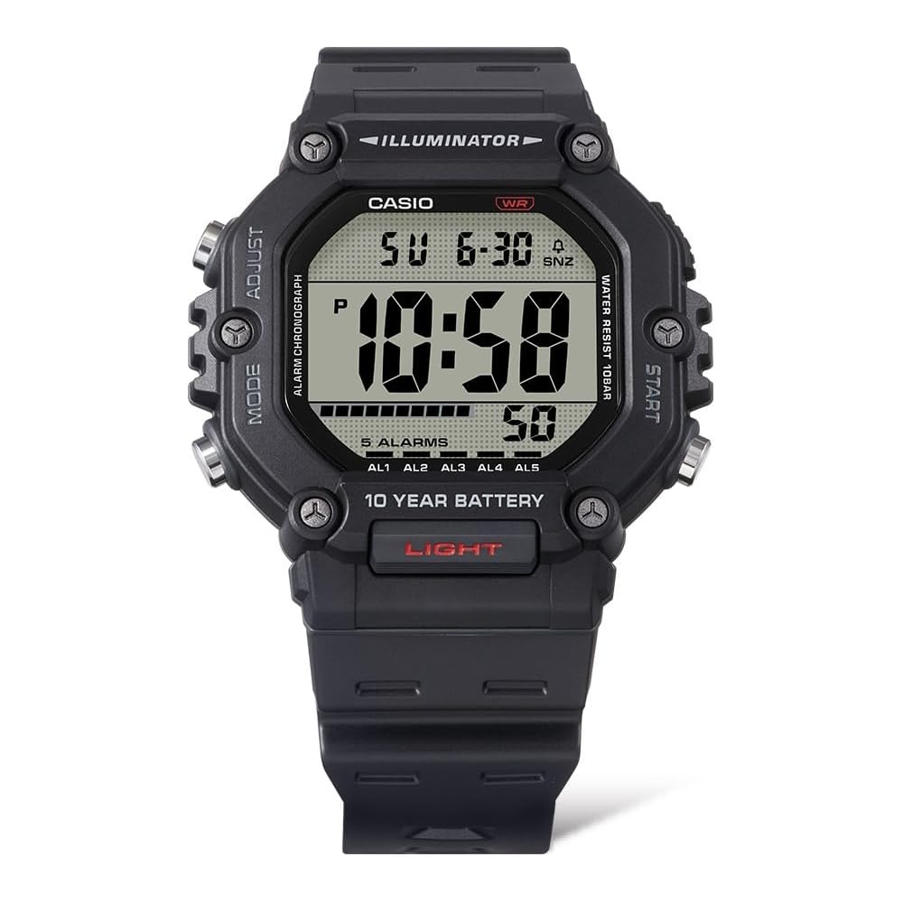 Casio AE-1600H-1AJF Men's Watch, Black, Casio Collection [Official Japanese Product]