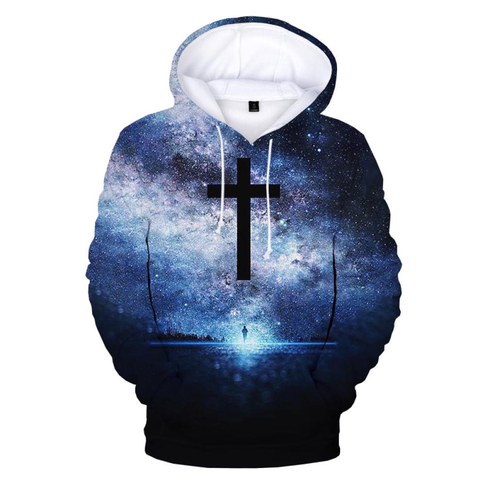 Xiao Xiang Christian Jesus herenhoodie 3D-geprint sweatshirt unisex hooded fashion casual streetwear kruistruien oversized hoodies XXL