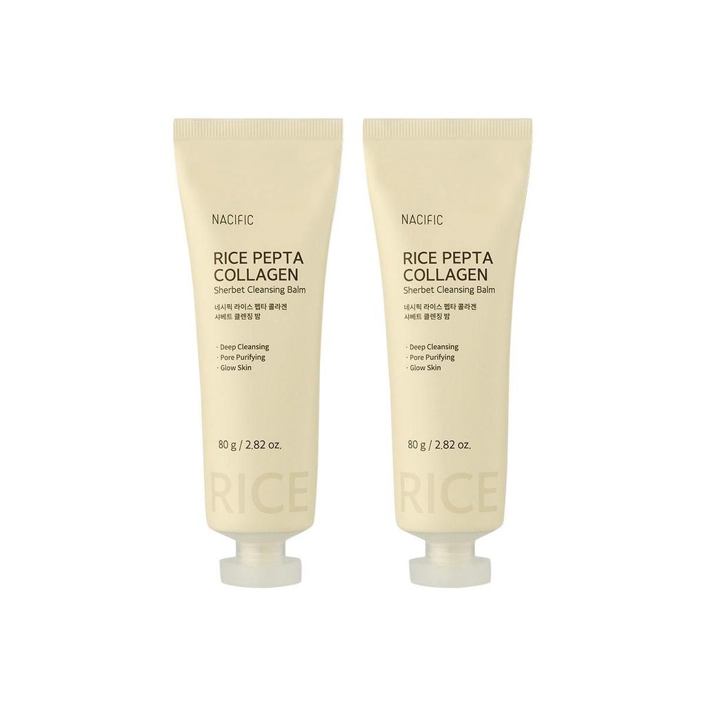 NUMBUZIN Rice Pepta Collagen Sherbet Cleansing Balm 80ml X 2