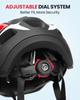 Unisex Kids Sports Helmet Full Face Detachable Chin Guard Washable Liner Adjustable Dial CE Riding Helmet