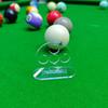 Billardstock Schlagtrainer Poolstock Übungstrainer Mit Anti-Rutsch-Basis Acryl Pool Trainingshilfe Für 8-Ball