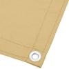 Vidaxl Balcony Screen, Sand, 90X400 Cm, 100% Oxford Polyester