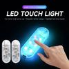 LED Car Mini Touch Light USB Charging Portable Auto Roof Ceiling Reading Night  Lamp Wireless Magnetic Decoration Ambinet Light