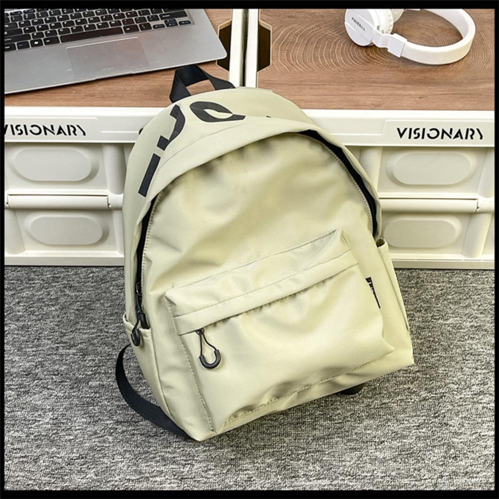 Trendy brand niche design backpack for men and women, lightweight weight weight reduction schoolbag, female college student travel small iPad backpack