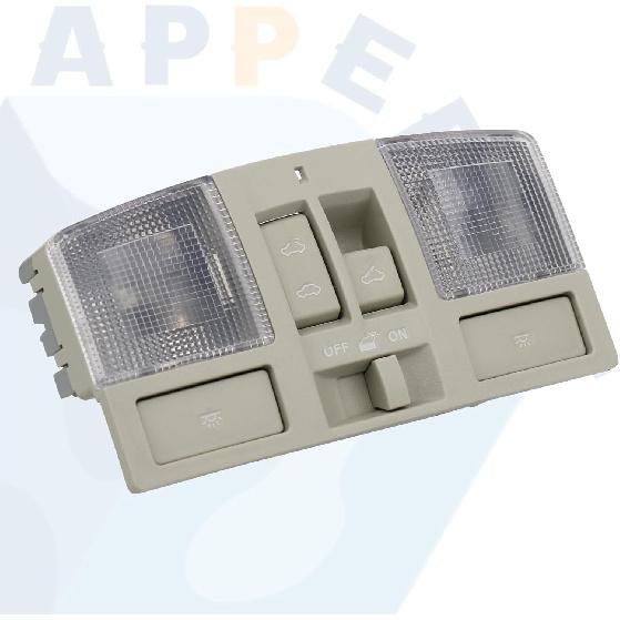 BBM6-69-970B-75 Overhead Console w/Sunroof Switch & Dome Light for Interior Roof Compatible with Mazda3 2010 2011 2012 2013 Ceiling Map Reading Light