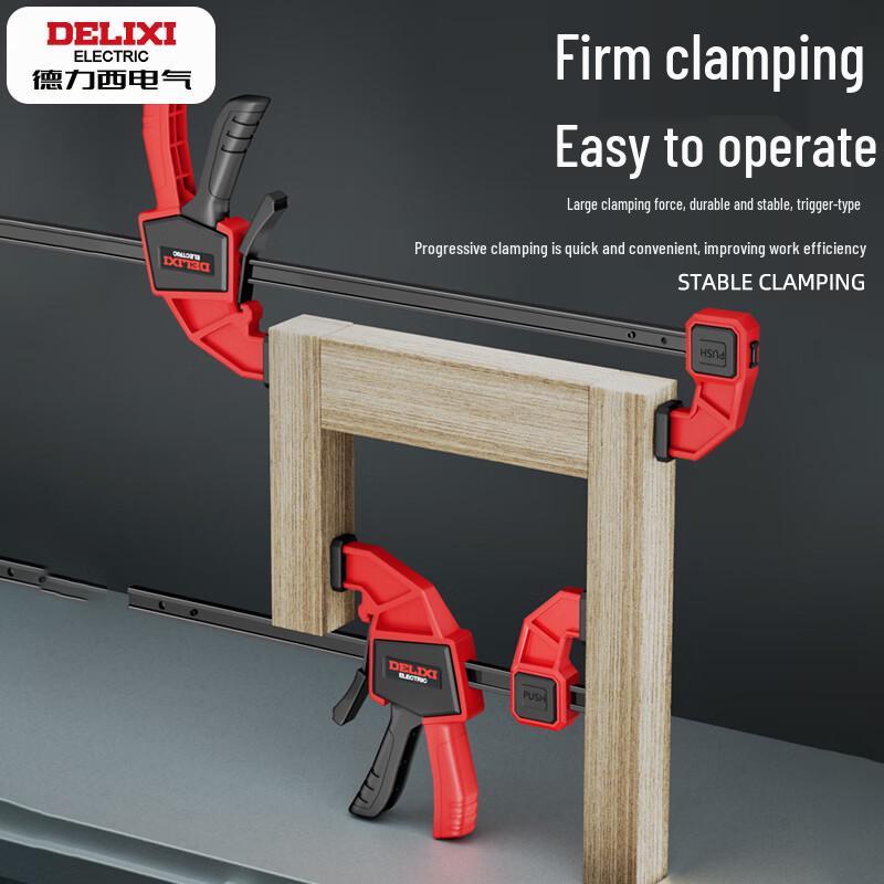 DELIXI ELECTRIC Woodworking F-Clamp