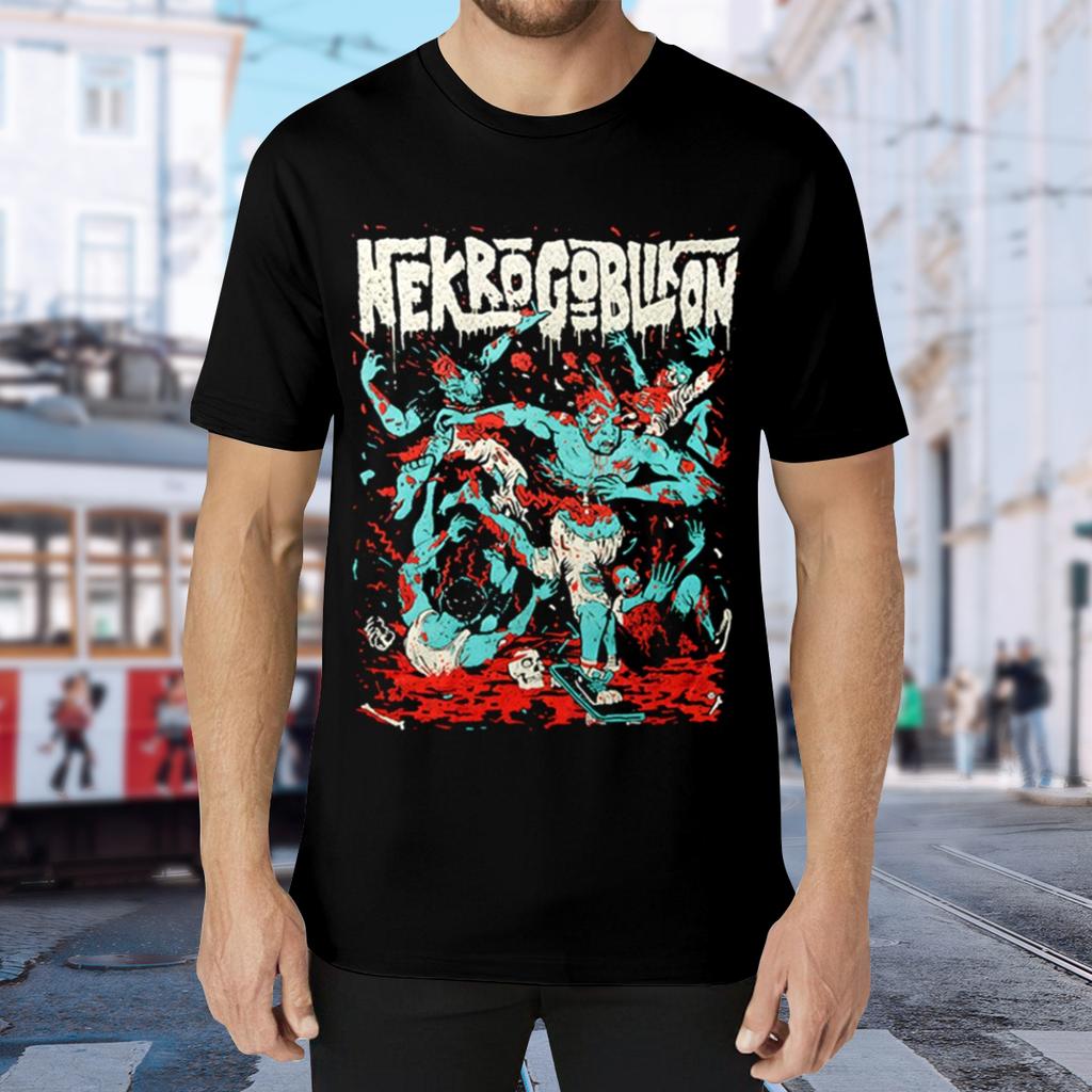 Limited Nekrogoblikon American Folk Metal Band Music Vintage T-Shirt