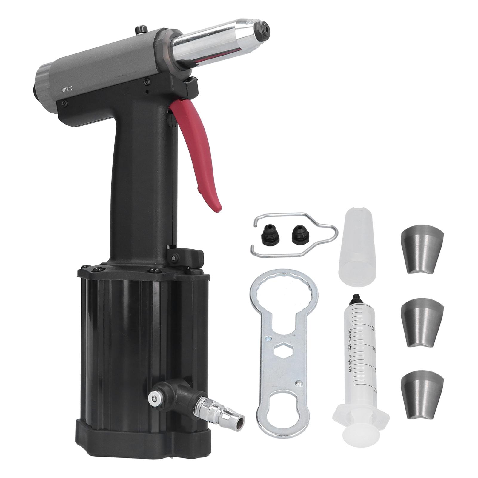 

Pneumatic Pulling Rivet Gun 3 Jaw Hydraulic Core Pulling Portable Industrial Riveting Tool