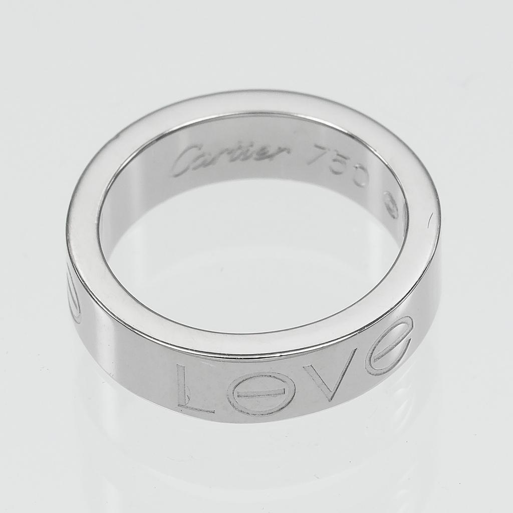 CARTIER love charity Bracelet K18 white gold 2.58g Women Used