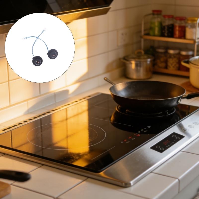 Heat Resistant 100K Thermistor Probe Electromagnetic Stove Transducer for Home Appliances Quick Reaction Safe Cooking
