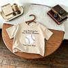 Summer Childrens Clothes Short Sleeve Tees Tops Printed Ball Boys Tshirt Kids Fashion Popular Printed Tshirts Crewneck T Shirt
