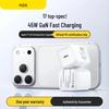 PISEN 45W GaN Fast Charger for Apple Devices, iPhone 8 To 17 Pro Max Series
