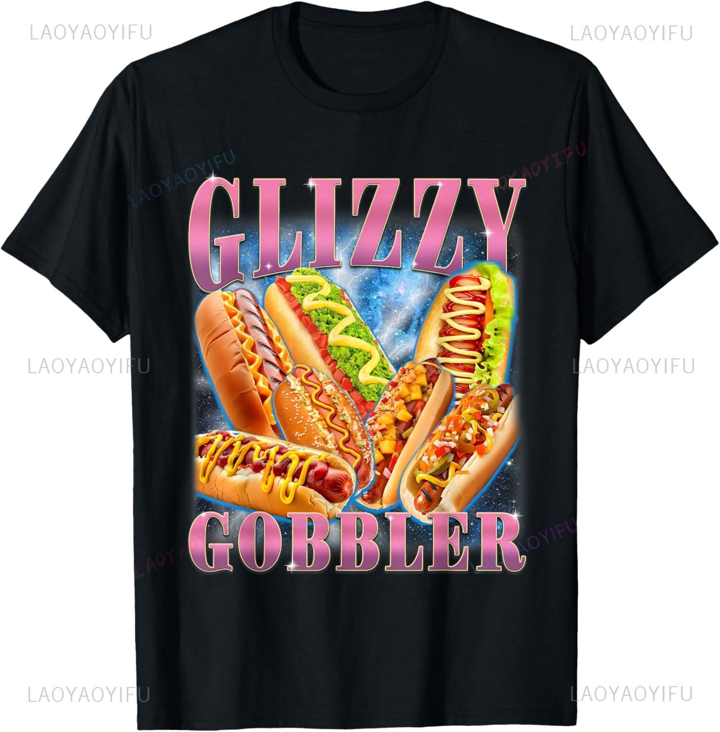 Hot Dog Glizzy Gobbler Graphic T-shirt XL