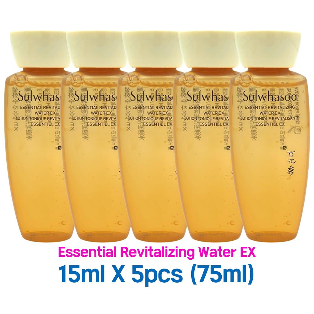 

5шт/75мл_[SULWHASOO] Эссенциальная восстанавливающая вода EX 15мл (Образец) 15ml X 5pcs (75ml)